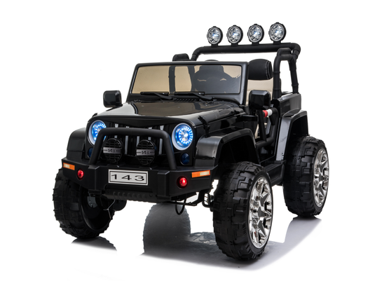 Ride On Car Kids Jeep Style 4x4 W/Rubber Tires 24 Volt