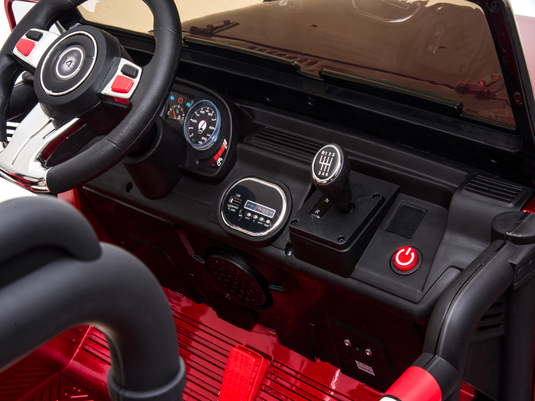 Ride On Car Kids Jeep Style 4x4 W/Rubber Tires 24 Volt