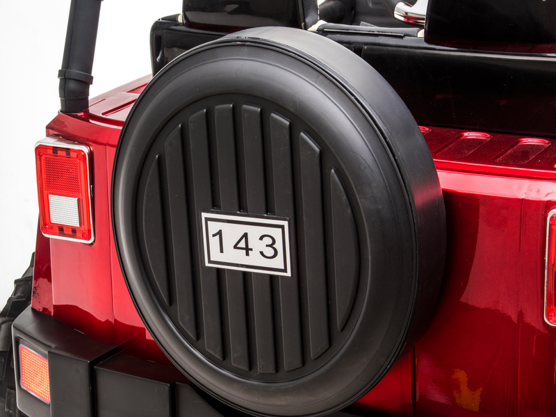 Load image into Gallery viewer, Ride On Car Kids Jeep Style 4x4 W/Rubber Tires 24 Volt
