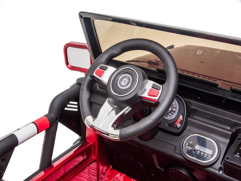 Load image into Gallery viewer, Ride On Car Kids Jeep Style 4x4 W/Rubber Tires 24 Volt
