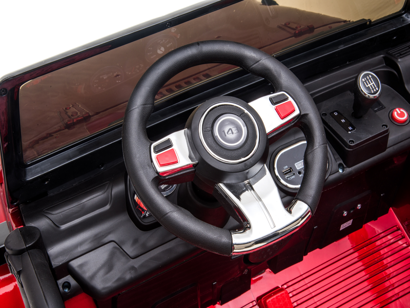 Load image into Gallery viewer, Cars For Kids Jeep Style 4x4 Monster Truck W/Rubber Tires 24 Volt
