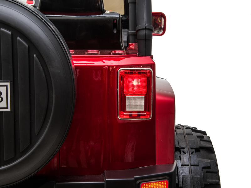 Load image into Gallery viewer, 2 Seater 24 Volt 4x4 Electric Ride On Jeep Style Rubber Tires Fully Loaded Truck ATV UTV For Kids W/Magic Cars® Wireless Parental Control
