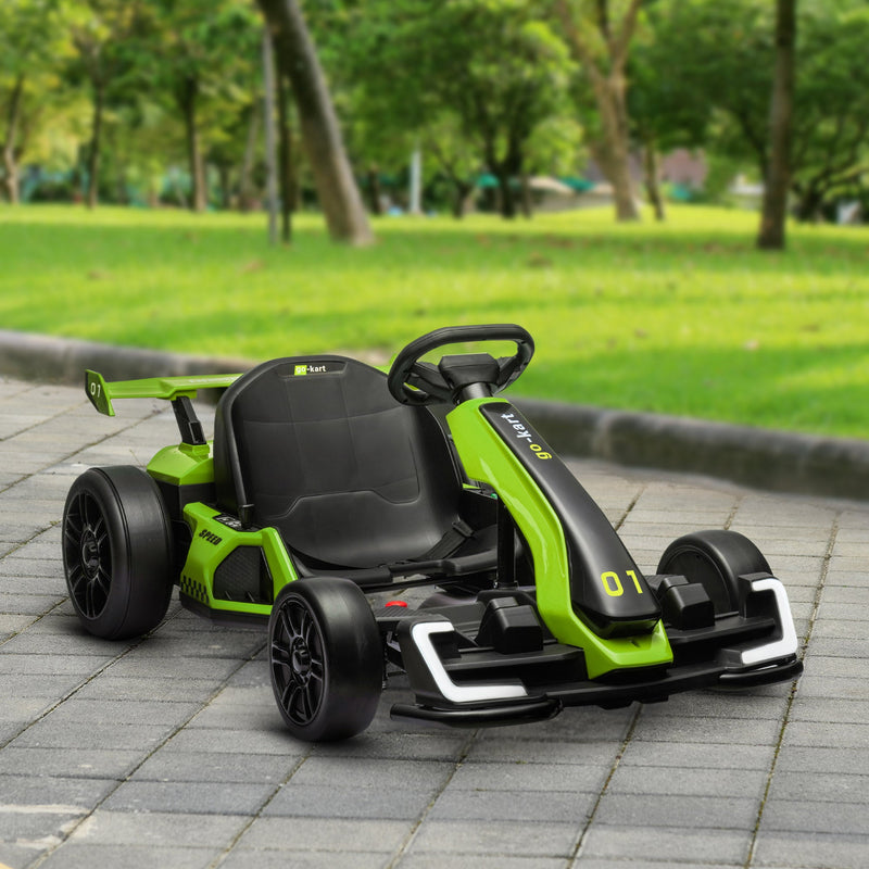 Load image into Gallery viewer, Adjustable Seat Electric Go Kart with Slow Start - 24V, 7.5 MPH
