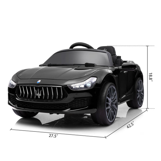 2V Kids Electric Ride-On Car with Remote Control, MP3, USB, and Music