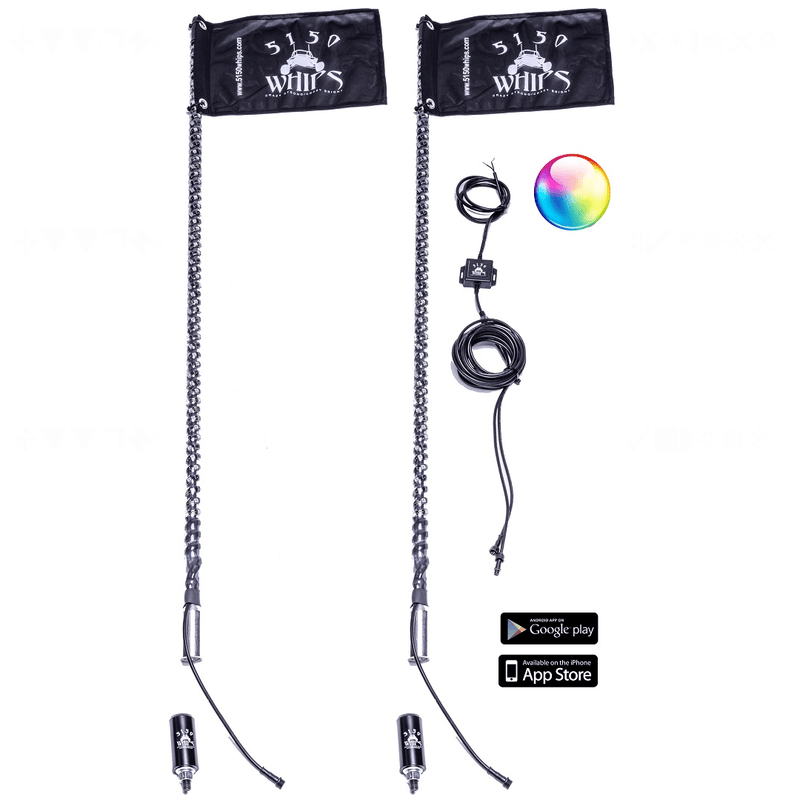 Load image into Gallery viewer, 5150 Whips 2x 187 LED Whips (1 Pair)
