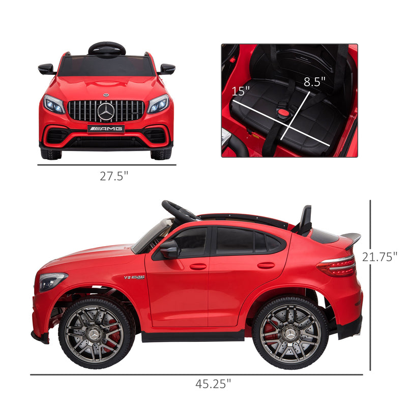 Load image into Gallery viewer, Mercedez-Benz 12V Kids Ride-On Car with Remote Control, Music, and Lights - A Premium Driving Experience for Young Ones
