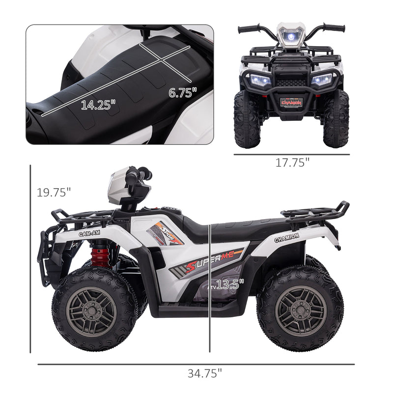Load image into Gallery viewer, 12V Kids ATV with Music, Headlights, and Forward/Backward Function - A Fun Ride for Young Adventurers!
