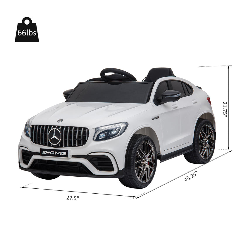 Load image into Gallery viewer, Mercedez-Benz 12V Kids Ride-On Car with Remote Control, Music, and Lights - A Premium Driving Experience for Young Ones
