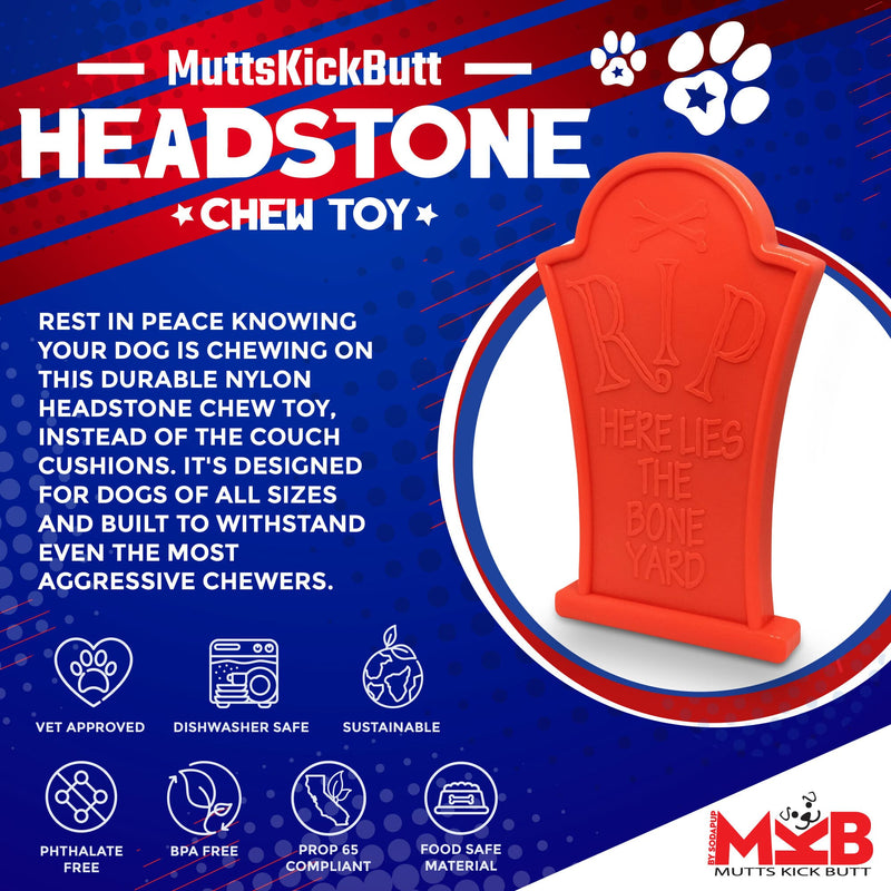 Load image into Gallery viewer, Headstone Ultra Durable Nylon Dog Chew Toy
