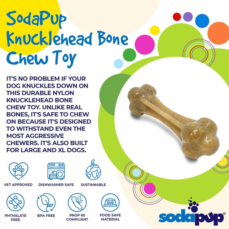 Load image into Gallery viewer, Knuckle Bone Nylon Dog Chew Toy for Aggressive Chewers | Made in USA
