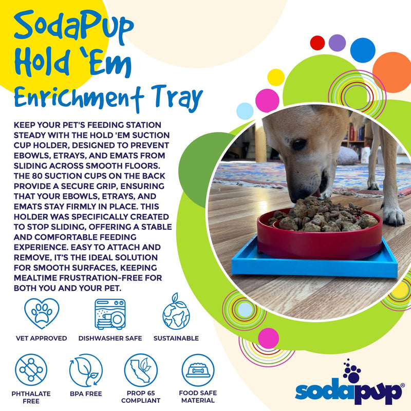 Load image into Gallery viewer, Hold 'em Suction Cup Holder for Dog Bowls &amp; Lick Mats | USA Made
