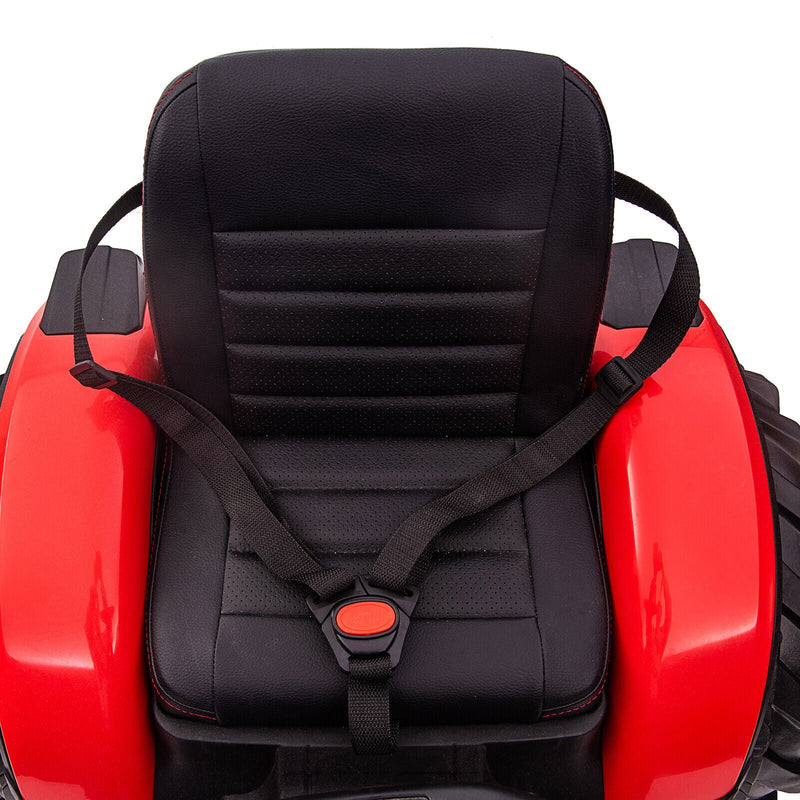 Load image into Gallery viewer, 3-in-1 Electric Ride-On Tractor Bulldozer with Trailer and Remote Control for Kids (24V)
