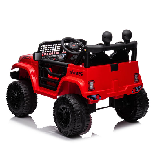 3-Speed Electric Car for Kids with Power Display, USB, MP3, and Bluetooth Connectivity