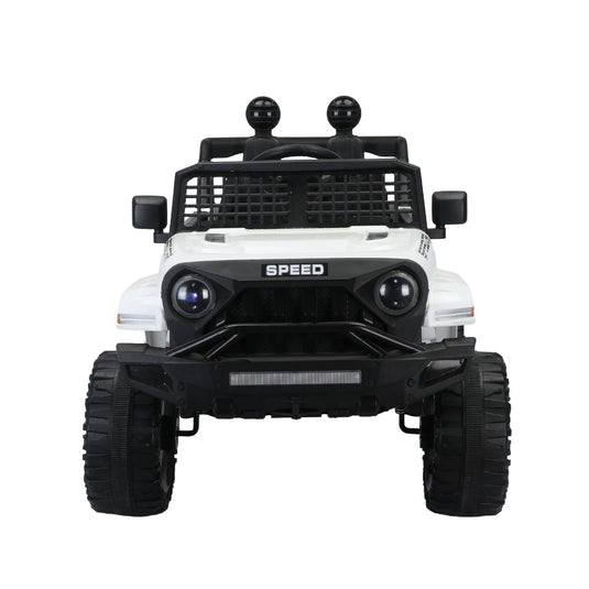 3-Speed Electric Car for Kids with Power Display, USB, MP3, and Bluetooth Connectivity