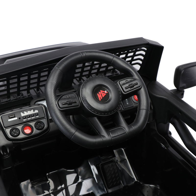 Load image into Gallery viewer, 3-Speed Electric Car for Kids with Power Display, USB, MP3, and Bluetooth Connectivity
