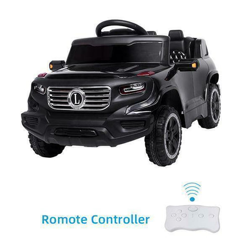 3-Speed Electric Ride-On Car for Kids with Remote Control, Music, and Lights