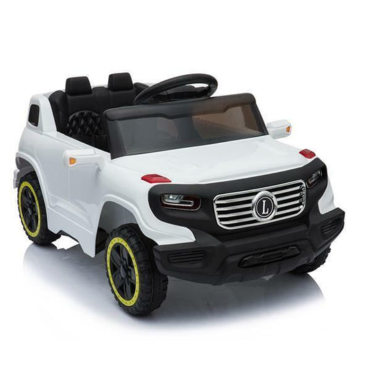 3-Speed Electric Ride-On Car for Kids with Remote Control, Music, and Lights