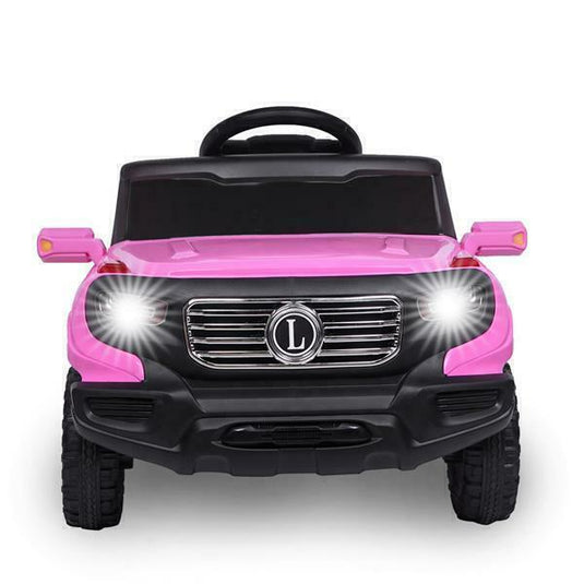 3-Speed Electric Ride-On Car for Kids with Remote Control, Music, and Lights