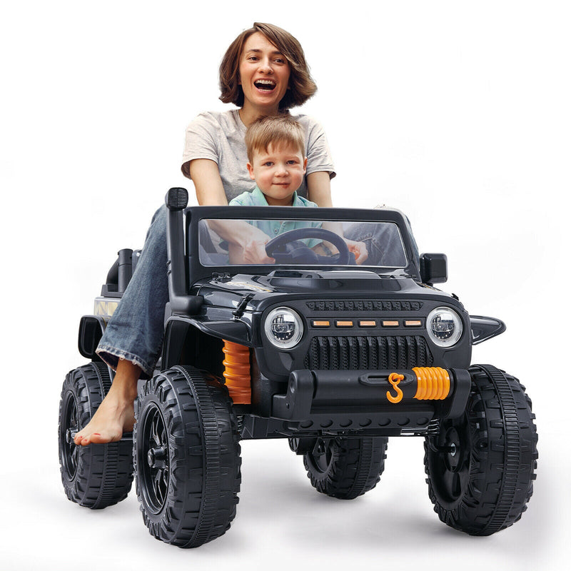 Load image into Gallery viewer, 3-Speed Electric Ride-On SUV Truck for Kids with Remote Control and Parent Seat - 12V
