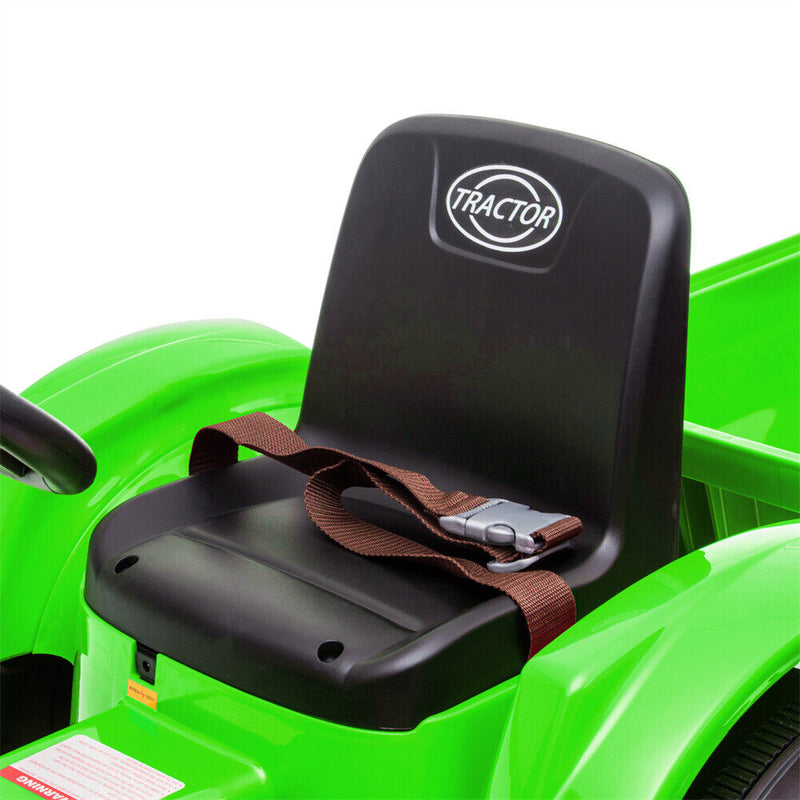 Load image into Gallery viewer, 3-Speed Electric Ride On Tractor Car Toy with Trailer for Kids - Remote Controlled

