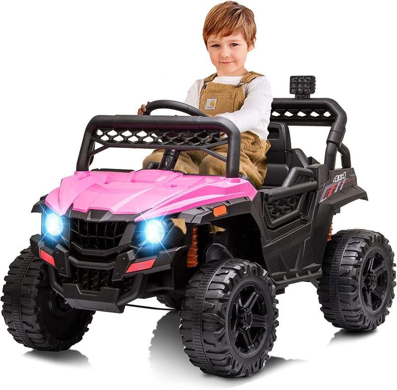 Load image into Gallery viewer, 3-Speed Kids Ride On Car Truck with Remote Control and Music Player
