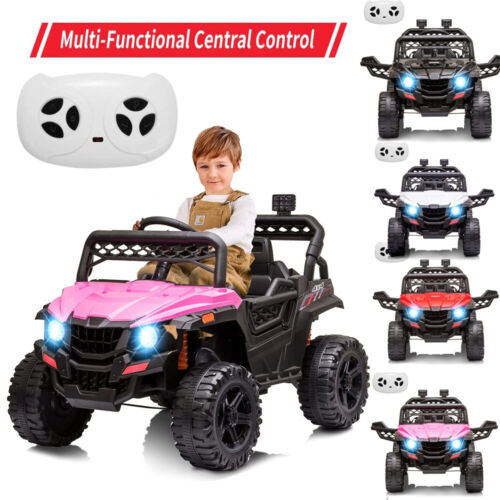 Load image into Gallery viewer, 3-Speed Kids Ride On Car Truck with Remote Control and Music Player
