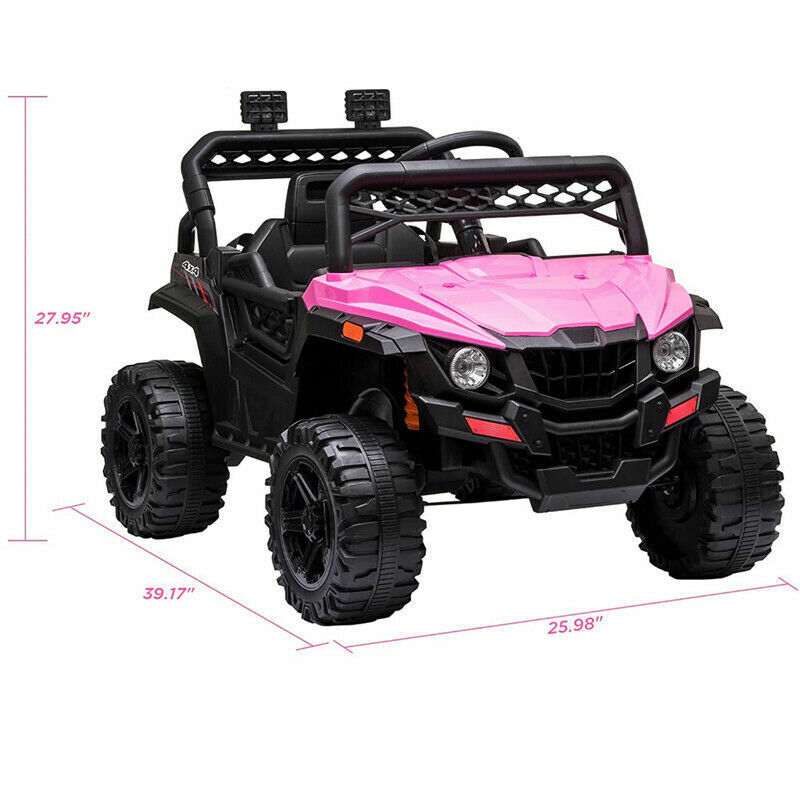 Load image into Gallery viewer, 3-Speed Kids Ride On Car Truck with Remote Control and Music Player
