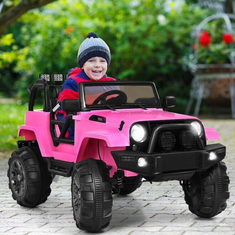Load image into Gallery viewer, 3-Speed Ride-On Truck with MP3 Player, Remote Control, and LED Lights for Safe and Fun Playtime
