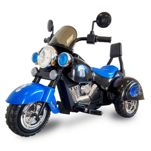 Load image into Gallery viewer, 3-Wheel Chopper Motorbike Toy for Kids with LED Lights
