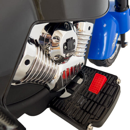 3-Wheel Chopper Ride-On Motorcycle Toy for Kids with LED Headlights