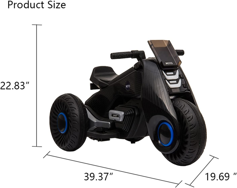 Load image into Gallery viewer, 3-Wheel Double Drive Electric Bike for Kids - 6V Ride-On Motorcycle
