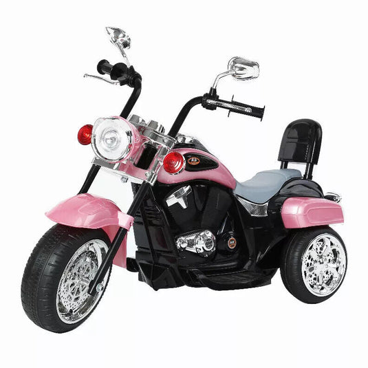 3-Wheel Kids Chopper Motorcycle with Headlight & Horn - Available in 3 Colors!