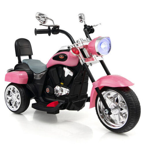 Load image into Gallery viewer, 3-Wheel Kids Motorcycle in Pink for Adventurous Playtime
