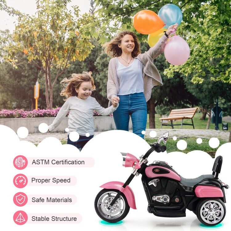 Load image into Gallery viewer, 3-Wheel Kids Motorcycle Toy with Lights and Music - Perfect for Training Toddlers
