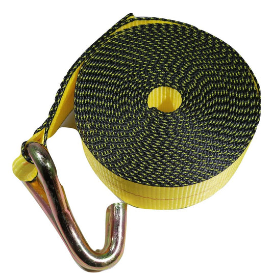 3" x 30 Ft Heavy Duty Flatbed Ratchet Strap w/ Wire Hooks | R330W