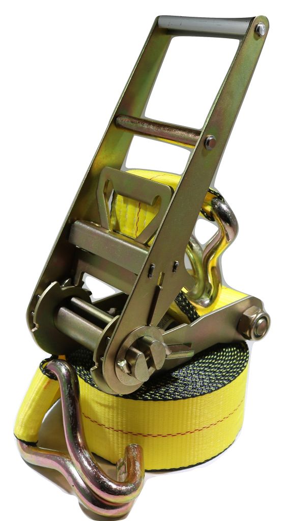 Load image into Gallery viewer, 3&quot; x 30 Ft Heavy Duty Flatbed Ratchet Strap w/ Wire Hooks | R330W
