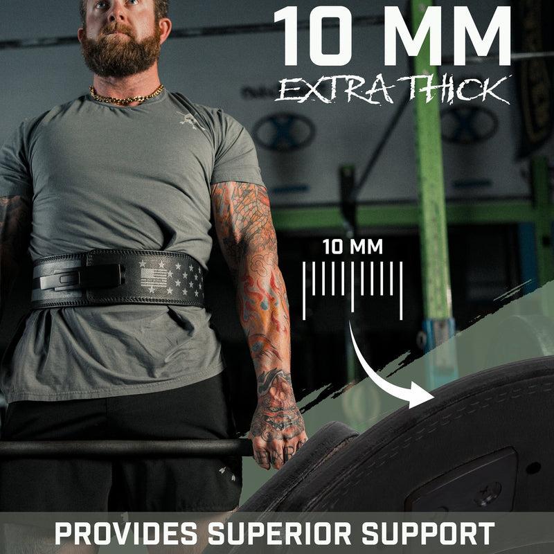 Load image into Gallery viewer, Assault Belt: 10mm Lever Weightlifting Belt
