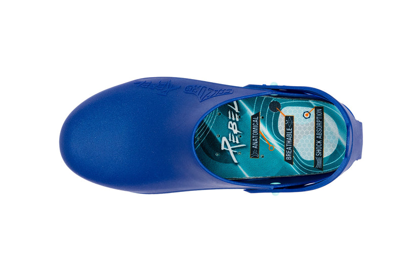 Load image into Gallery viewer, Calzuro Rebel Metallic Blue/White
