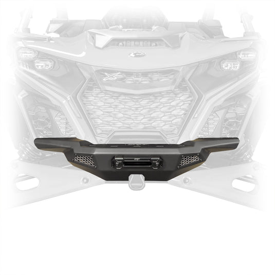Front view of the 2024+ Maverick R Front Bumper.