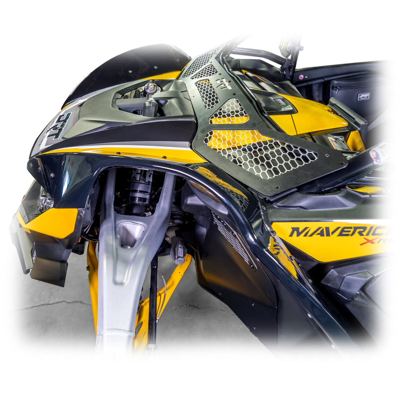 Load image into Gallery viewer, 2024+ Maverick R front fender kit, smooth finish, some drilling required for install
