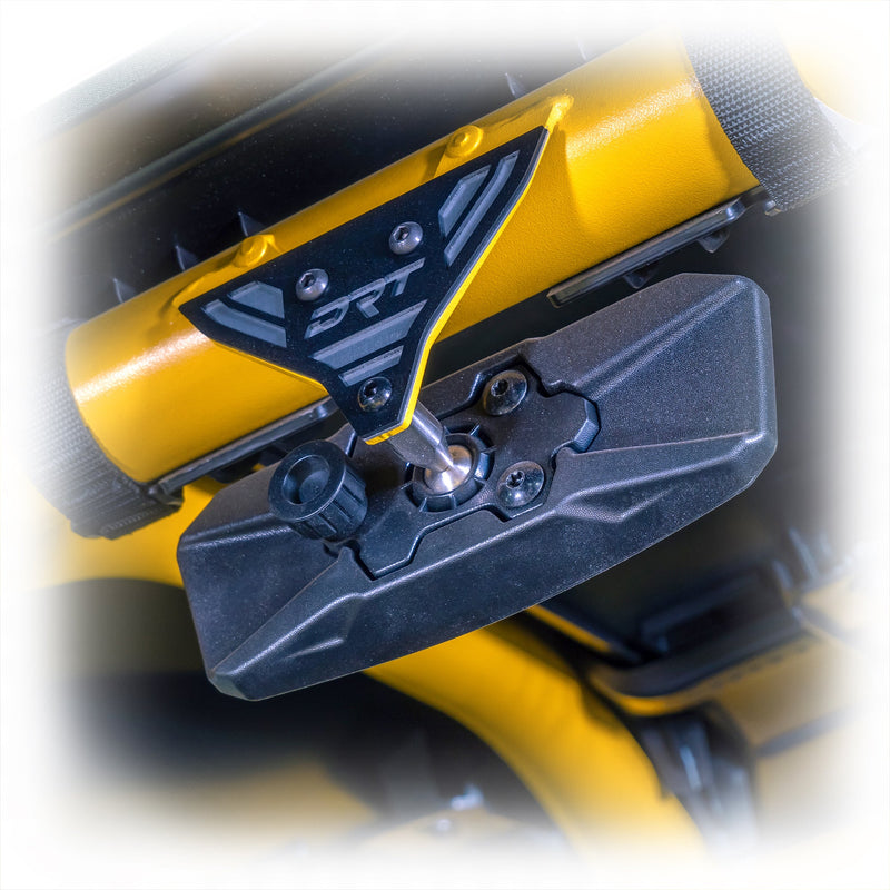 Load image into Gallery viewer, DRT Can-Am Maverick X3 / R Center Mirror Tab Cover Plate for OEM Cage Installed
