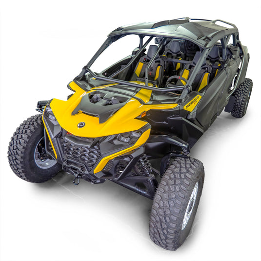 Heavy duty front intrusion bar for Can-Am Maverick R 2024+, steel construction