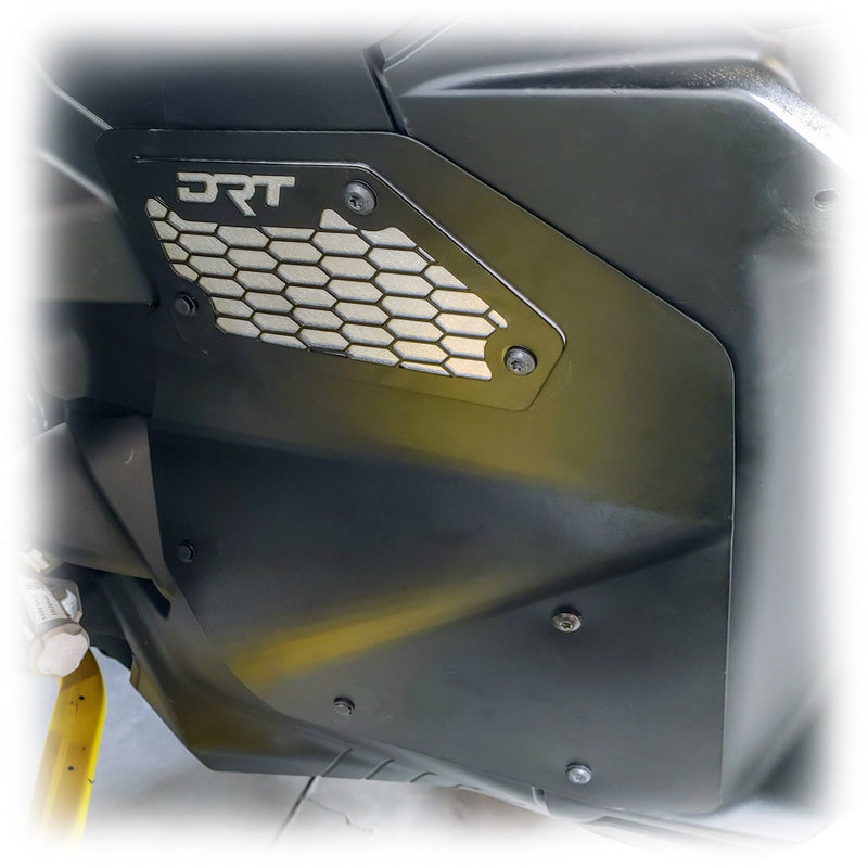 Load image into Gallery viewer, Front aluminum rock guard for Maverick R installed
