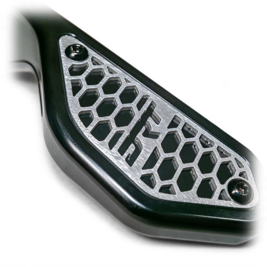 DRT Can Am Maverick R Steering Wheel Adjustment Lever Handle close up