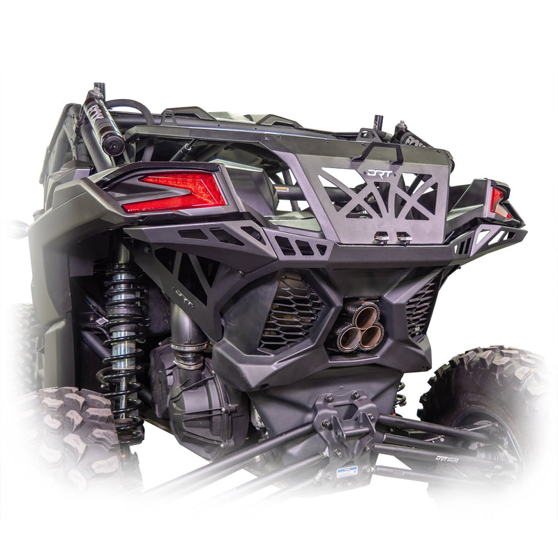 Load image into Gallery viewer, Can-Am X3 tire carrier bumper – black powder-coated
