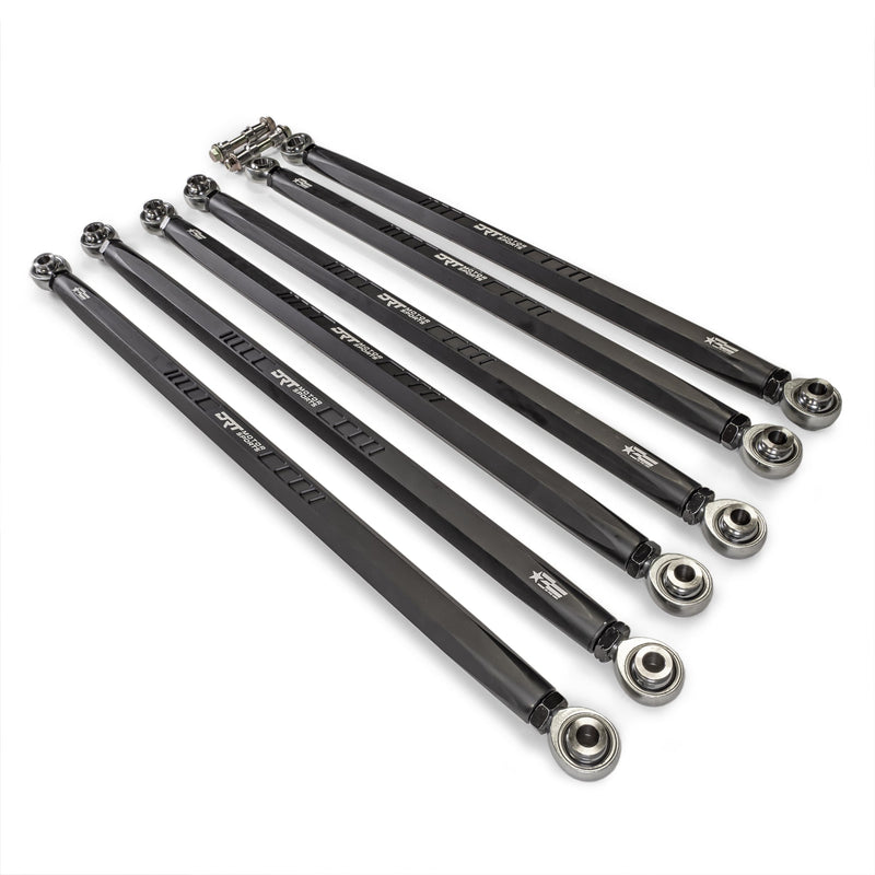Load image into Gallery viewer, DRT billet aluminum hex bar radius rod set for 2024+ Maverick R, increases strength and adjustability
