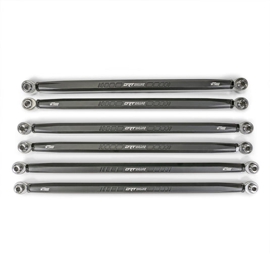 Hex bar radius rod kit, aerospace-grade 6061-T6 aluminum, left/right adjustable for Maverick R