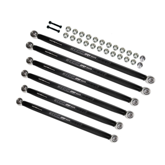 DRT Motorsports Billet Aluminum Race Series 7075 XD Hex Bar Radius Rod Set For Can Am Maverick R