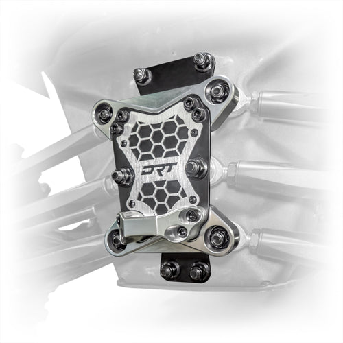 DRT Can-Am Maverick X3 2017+ Billet Aluminum 3-PC Radius Rod Plate Kit 