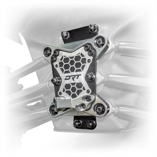 DRT Can-Am Maverick X3 2017+ Billet Aluminum 3-PC Radius Rod Plate Kit 